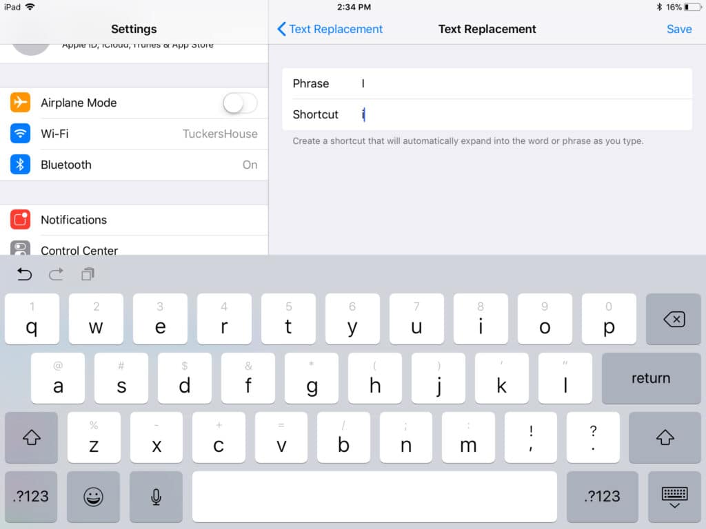 How To Fix the Maddening AutoCorrect of "I" to "A" in iOS 11